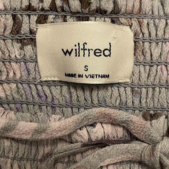 Aritzia Wilfred Smocked Tank, Size S - Picture 4 of 6